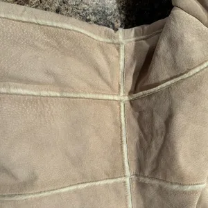 Guess Jacket Genuine Leather Vintage Penny Lane Y2K Faux Fur Lined Aviator Large thumbnail 12