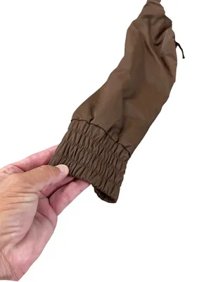 Sims Snowboarding wms brown fur hoodie winter athletic coat sz M SKU 10-744 thumbnail 2