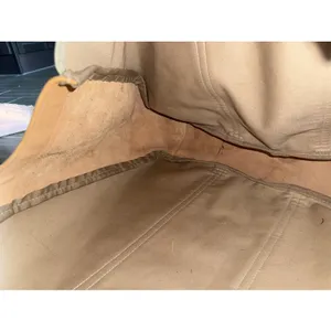 Jon Hart Design Tote Bag‎ Beige Leather Trim & Sides Monogram CJR Kelso Karryall thumbnail 8