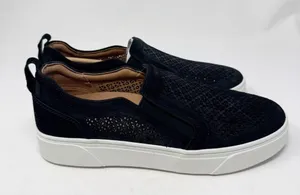 Vionic Kimmie Perf Slip-On Sneakers Size 9 Black thumbnail 4