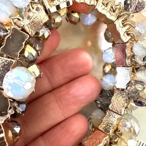La Cotton beaded stretchy bracelet thumbnail 7
