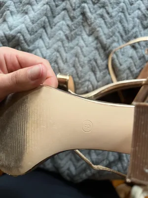 Lulus rose gold heels thumbnail 4