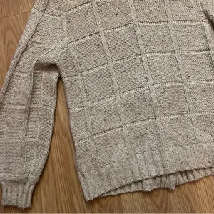 VNTG Marisa‎ Christina Double Breasted Chunky Knit Silk Wool Cardigan Women’s L thumbnail 6