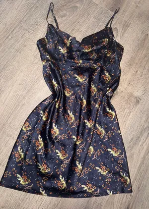 Victoria’s Secret 90’s Satin Chemise Slip Dress thumbnail 1
