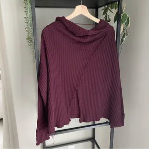 Free People Thermal Knit Cowl Neck Sweater thumbnail 3