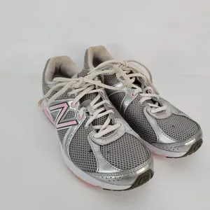 New Balance Womens Susan G Komen WW665KM Size 8 Gray Breast‎ Cancer Sneakers thumbnail 2