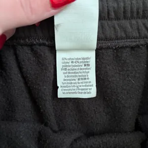 PINK Victoria's Secret High Waisted Fleece Skirt Black Mini Size Medium Beach EUC thumbnail 6