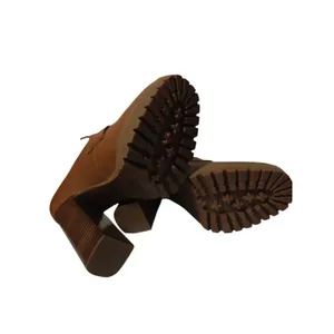 Brown Steve Madden Leather Platform Loafers sz 9.5 thumbnail 6