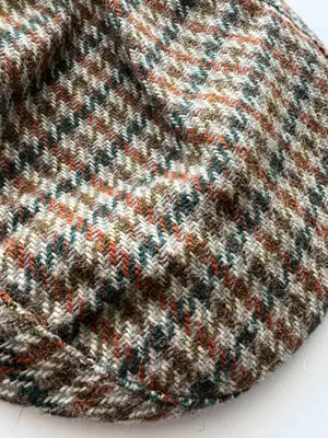 Houndstooth Paper Boy Cap thumbnail 3