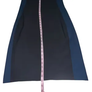 Athleta Women Size M Stellar En Route Scuba Dress Blue & Black Sleeveless 866701 thumbnail 7
