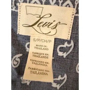 Levi's Western Bandana Paisley Dress Small Cowgirl Festival Pocket Dress thumbnail 3