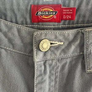 Dickies women Durable Twill Carpenter Shorts Chambray Blue 3" inseam thumbnail 3