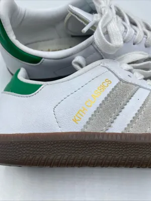 adidas Samba Kith x OG Classics Program Leather FX5398 Fairway Green Women 6 thumbnail 4