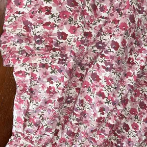 Fire Los Angeles Strapless Floral Mini Dress pockets Size M Prairie 100%‎ cotton thumbnail 2