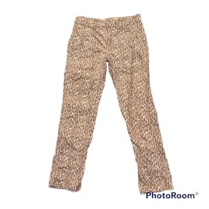 ✨Anthropologie The Wanderer Leopard/Animal Print Utility Pants with Belt✨ thumbnail 3