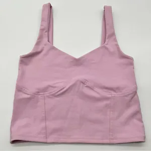 Abercrombie & Fitch Women’s Soft Collection Light Pink Crop Top Size XS thumbnail 1
