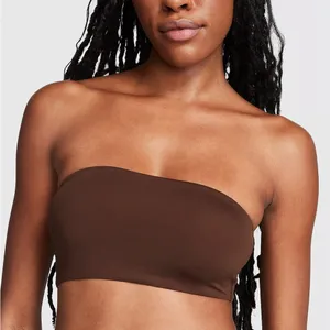 Pink Bralettes &‎ Bra Tops Base Stretch Bandeau Bra thumbnail 1