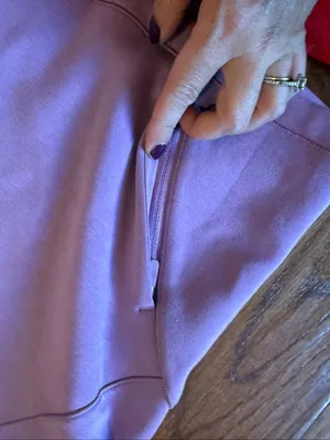 Lululemon air wrap modal hooded pullover size 4 jubilee thumbnail 9