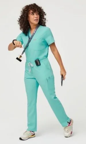 FIGS Fresh Aqua Yola Skinny Scrubs thumbnail 1
