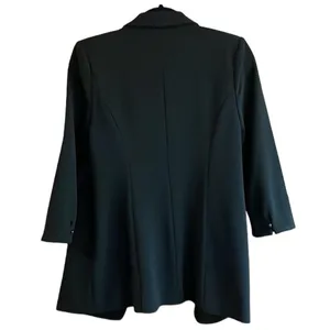 Roz & Ali black 3/4 sleeve Jacket, Who What Wear thumbnail 5