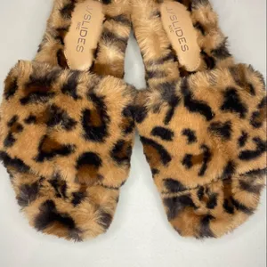 J/SLIDES faux fur slides size 7 thumbnail 2