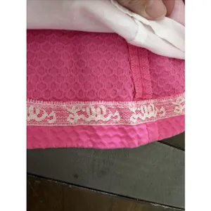 Lilly Pulitzer Top Halter Pink Seersucker Womens Size 12 Lace Annabelle Halter thumbnail 8