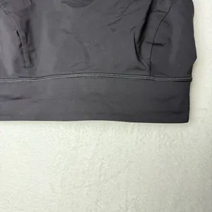 Lululemon Free To Be Serene Bra Long Line Bra Black Women's Size 8 thumbnail 3