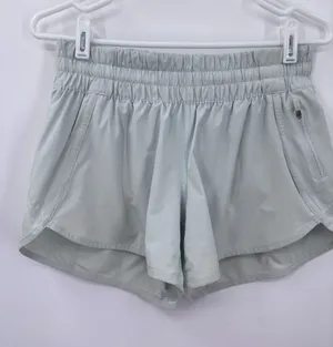 lululemon athletica Women's Mint Green Athletic Shorts thumbnail 1