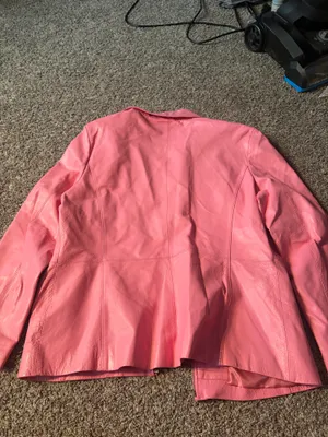 Pink leather jacket  thumbnail 5
