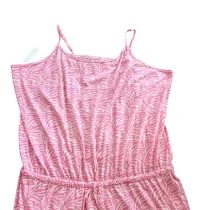 Pretty Secrets Romper 28/30 Pink Animal Print Adjustable Sleepwear New thumbnail 4