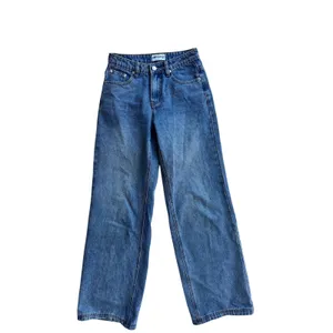 Princess Polly Everlong Jean Mid Blue Wash Wide Leg Mid Rise Denim US 0 thumbnail 2