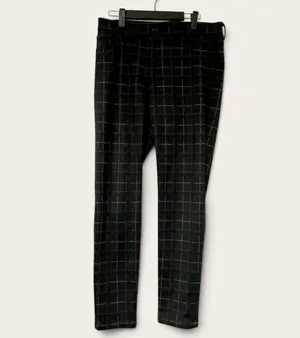 41 Hawthorn Womens Size 8 Skinny Pants Black Gray Windowpane Plaid thumbnail 5