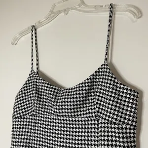 Bec + Bridge French Liaison Mini Dress black squares size US 6 thumbnail 2