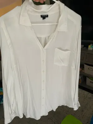 Torrid Button-Up Blouse thumbnail 1