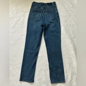 Abercrombie & Fitch Curve Love Ultra High Rise 90s Straight Jean size 26 thumbnail 3