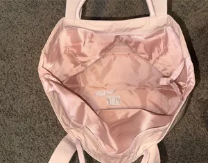 Victoria's Secret VSX Blush Pink Tote with Black Logo NWT thumbnail 3
