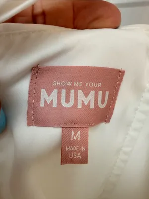 Show Me Your‎ Mumu White Nina Skirt Dress Corset Mini Graduation Medium thumbnail 4