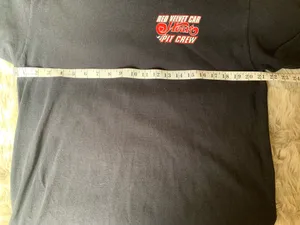 Red Velvet Car Heart Pit Crew Anvil Black Concert Tour Merch Tee Large thumbnail 6
