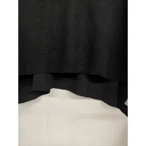 NEW NWT NIA Raglan Hacci Crop Top Super Soft Stretchy Ribbed Black Sz XS X-Small thumbnail 5