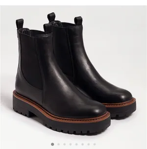 Black Sam Edelman leather Laguna Boots size 7.5 thumbnail 5