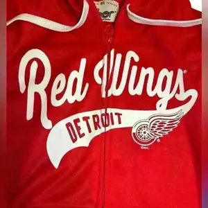 NWT Detroit Red Wings G-III 4Her by Carl Banks Women's Hoodie - Red size small thumbnail 2