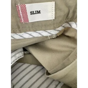 Dickies Womens Bootcut Work Pants Khaki Slim Fit‎ Stretch Durable wide leg 14R thumbnail 8