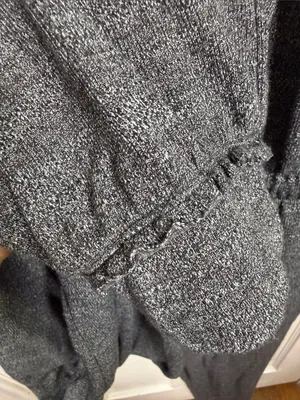 Free People Beach Bicoastal Gray Sleeveless Drawstring Jumpsuit W2528 Sz M thumbnail 7