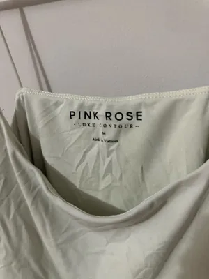 Pink Rose Women's Light Butter Yellow Spaghetti Strap Seamless Cami Top thumbnail 3
