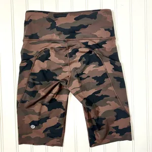 Lululemon Fast and Free High Rise Short 8 Heritage 365 Camo Brown Earth Multi 4 thumbnail 2