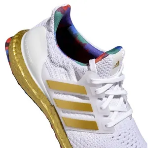 adidas Ultraboost 5.0 DNA Athletic Shoes White/Gold Sneakers HP7425 Women’s 6 US thumbnail 4