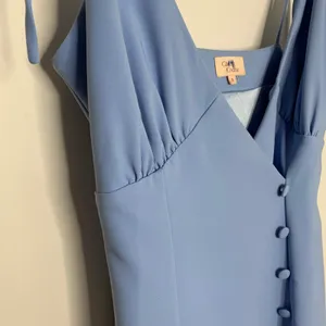 Camila Coelho Aaliyah Midi Dress Periwinkle Blue Womens Size Small thumbnail 10