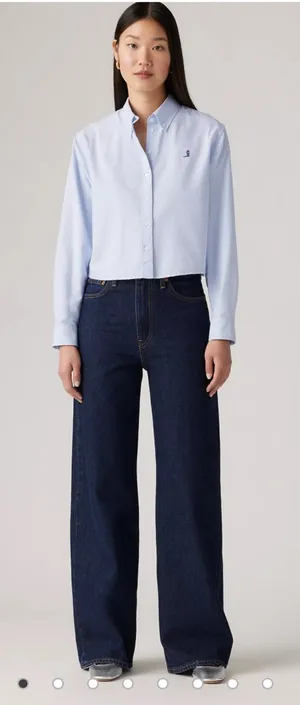 Levi’s Ribcage Wide-Leg Jeans thumbnail 1