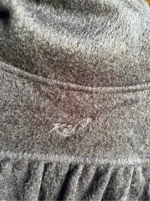 Kuhl Savina Alfpaca Fleece Long Parka Sweater Button Jacket Womens Medium Black thumbnail 4