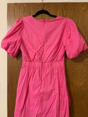 Fancy d Boutique Pink  Draped Dress  thumbnail 3